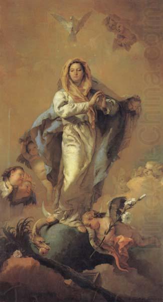 Giovanni Battista Tiepolo The Immaculate Conception china oil painting image